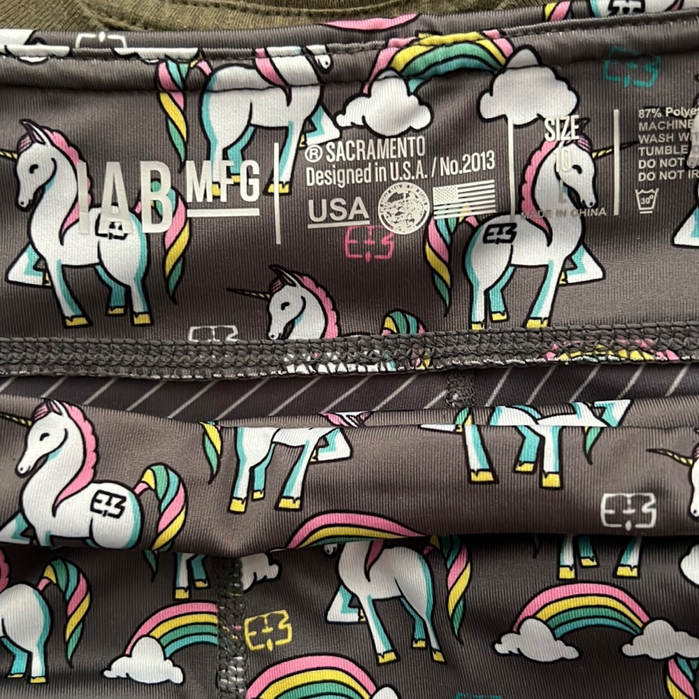 IAB unicorn shorts